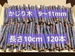 りんご かじり木 直径9～11mm✕長さ10cm 120本 - メルカリ