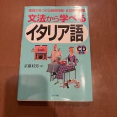 文法から学べるイタリア語　※付属のCDはありませんのサムネイル