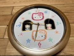 レア ハローキティ からくり掛け時計 ジャンク品 - メルカリ