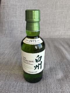 サントリー シングルモルトウイスキー 白州 180ml - メルカリ