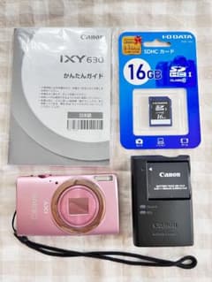 デジカメ　Canon IXY 630  新品SDカード付き　匿名配送のサムネイル