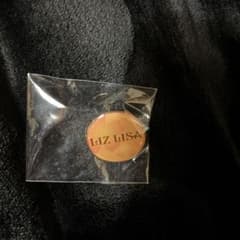 激レア　LIZ LISA 丸型ピンバッジ オレンジ ゴールド