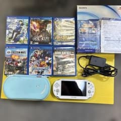 PS Vita 本体 ホワイト ソフト6本セット 動作確認済み - メルカリ
