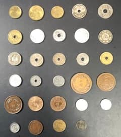 M1747【日本近代貨幣 29枚セット明治～昭和の日本旧貨幣コレクション