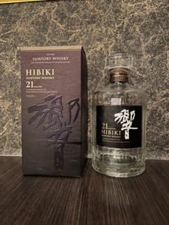 響21年 ウイスキー 700ml 空瓶 空箱のサムネイル