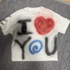 ILOVE YOU リメイクTシャツ swag starteam 自作のサムネイル
