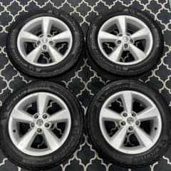 日産純正ホイール付き】タイヤ215/60R17エクストレイル外し 直接受取 