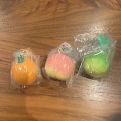 どうぶつの森フルーツ キーホルダー 3点セットのサムネイル