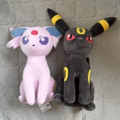 포켓몬 엄청나게 푹 에피 브라키 봉제 인형 세트 약 30cm