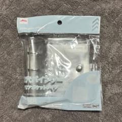 DAISO B8 3穴バインダー クリア ポケット シール帳 ダイソーのサムネイル