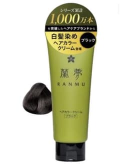 蘭夢　ヘアカラークリーム　ブラックのサムネイル