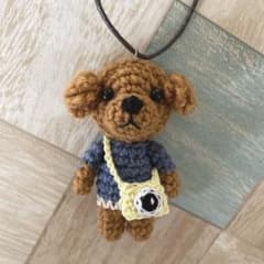 トイプードル。編みぐるみハンドメイド - メルカリ
