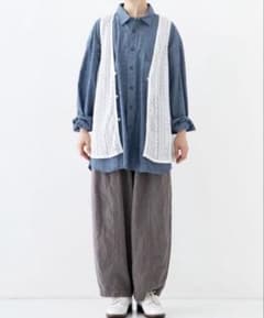 nest Robe クルーニーレースベスト　ネストローブ（オールドマンズテーラー nest Robe クルーニーレースベスト ネストローブ（オールドマンズ