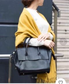 プレーンクロージング　グレー　ショルダーバッグのサムネイル