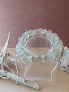 【天然石ブレスレット】グリーン・フローライトのサムネイル
