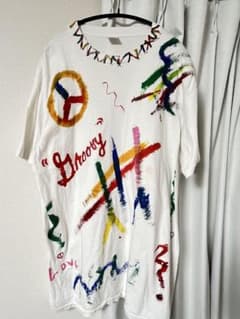 Hanes ビッグシルエット Tシャツ 手描き風デザインのサムネイル