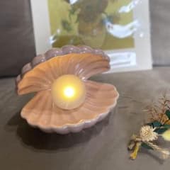 フランフラン シェル ランプ ピンクのサムネイル