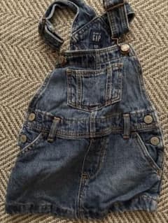 baby GAP デニム オーバーオール 12-18ヶ月のサムネイル