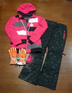 NOMIS スノーボードウエア スキーウエア レディース上下セット