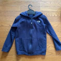 ノースフェイス パーカー キッズ 150 ネイビー NORTHFACEのサムネイル