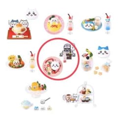 ちいかわカフェ ミニフィギュアコレクション ⑤ちいかわお顔パンケーキのサムネイル