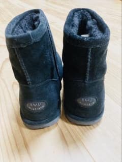 EMU Australia エミューブラックブーツのサムネイル