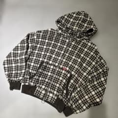 scuffers チェック柄 ジップアップパーカー 超美品】scuffers チェック柄 ジップアップパーカー Sサイズ - メルカリ