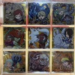 NARUTO 尾獣 1～9尾コンプリート シールのサムネイル