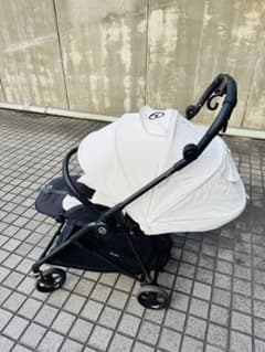 サイベックス メリオ カーボン コットンホワイト 23年式　雨カバー冬シート付 サイベックス メリオ カーボン コットンホワイト 23年式 雨カバー冬