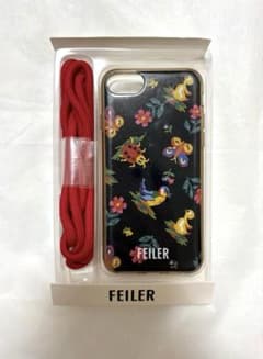フェイラー　ハイジ　スマホケース　スマホカバー　ダークレッド 美品☆フェイラー☆スマホケース☆iPhoneSE 第3世代☆ハイジ