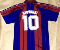 【レア】ジオバンニ FCバルセロナ 10番 ユニフォーム サッカーシャツ レア】ジオバンニ FCバルセロナ 10番 ユニフォーム サッカーシャツ
