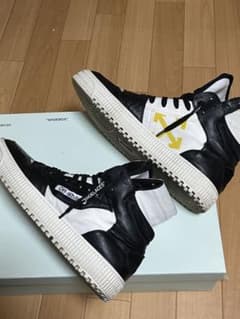 OFF-WHITE ブラック ホワイト スニーカー 最終値下げ - メルカリ