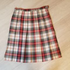 【値下】チェックスカート プリーツスカートのサムネイル