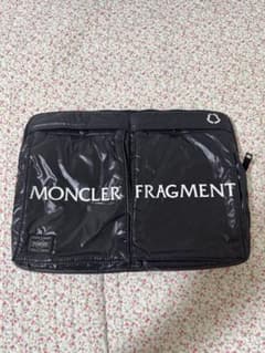 MONCLER FRAGMENT PORTER Collaboration Briefcase, Black