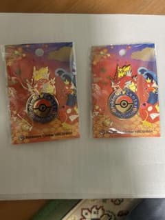 ポケモンセンター広島限定ロゴピンズ2個 - メルカリ