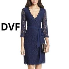 専用 DVF 6 レースラップドレスDiane Von Furstenberg - メルカリ