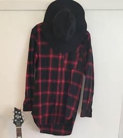 H&M ロング丈チェックシャツのサムネイル