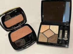 ディオールDiorアイシャドウパレット&ロレアルチークのサムネイル