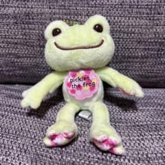 pickles the frog カエルのピクルス マスコット ぬいぐるみのサムネイル