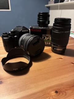 PENTAX KP 본체 + 렌즈 3 개 세트