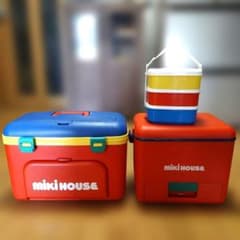 MIKIHOUSE クーラーボックス ピクニックセット アウトドア カラフル