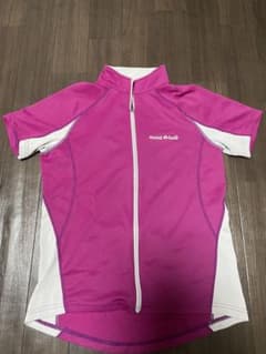 mont-bell サイクルジャージ Lサイズ ピンク　女性用のサムネイル