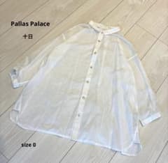 パラスパレス トオカ【0】十日 シャツ ブラウス ホワイト 白 七分袖