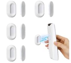新品未開封　XYOFUN リモコンホルダー マグネット式 ホワイト 4個セットのサムネイル