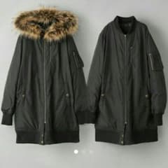 JEANASIS MA-1風中綿ロングコートのサムネイル