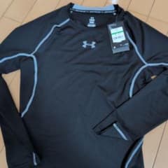 Under Armour HeatGear 長袖シャツ Lサイズ ブラックのサムネイル