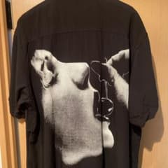 XXL huf レーヨンシャツ　半袖　チェリー　supremeのサムネイル