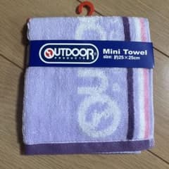 OUTDOOR PRODUCTS 미니 타월 사이즈 약 2525cm