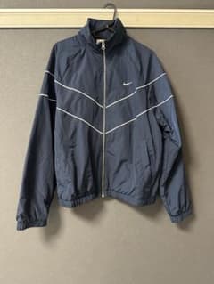 NIKE ウィンドブレーカー ネイビー Lサイズ - メルカリ
