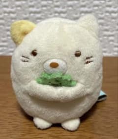 Sumikko Gurashi ⑤ Handheld Plush Toy: Cat